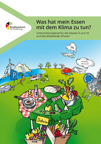 Vorderes Coverbild Was hat mein Essen mit dem Klima zu tun? - Unterrichtsmaterial für die Klassen 9 und 10 und berufsbildende Schulen