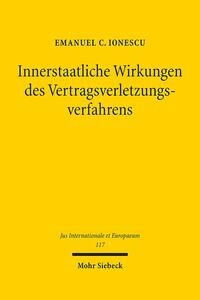 Vorderes Coverbild Innerstaatliche Wirkungen des Vertragsverletzungsverfahrens