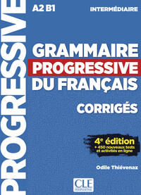 Vorderes Coverbild Grammaire progressive du français, Niveau intermédiaire, 4ème édition
