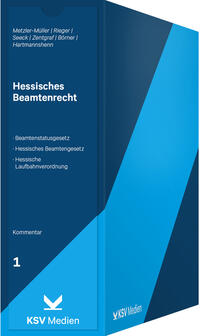 Vorderes Coverbild Hessisches Beamtenrecht