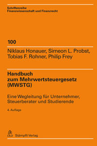 Vorderes Coverbild Handbuch zum Mehrwertsteuergesetz (MWSTG)