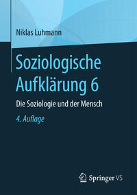 Vorderes Coverbild Soziologische Aufklärung 6