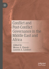Vorderes Coverbild Conflict and Post-Conflict Governance in the Middle East and Africa