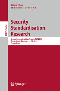 Vorderes Coverbild Security Standardisation Research