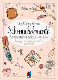 Vorderes Coverbild Über 850 Inspirierende Schmuckelemente für Handlettering, Bullet Journals & Co.