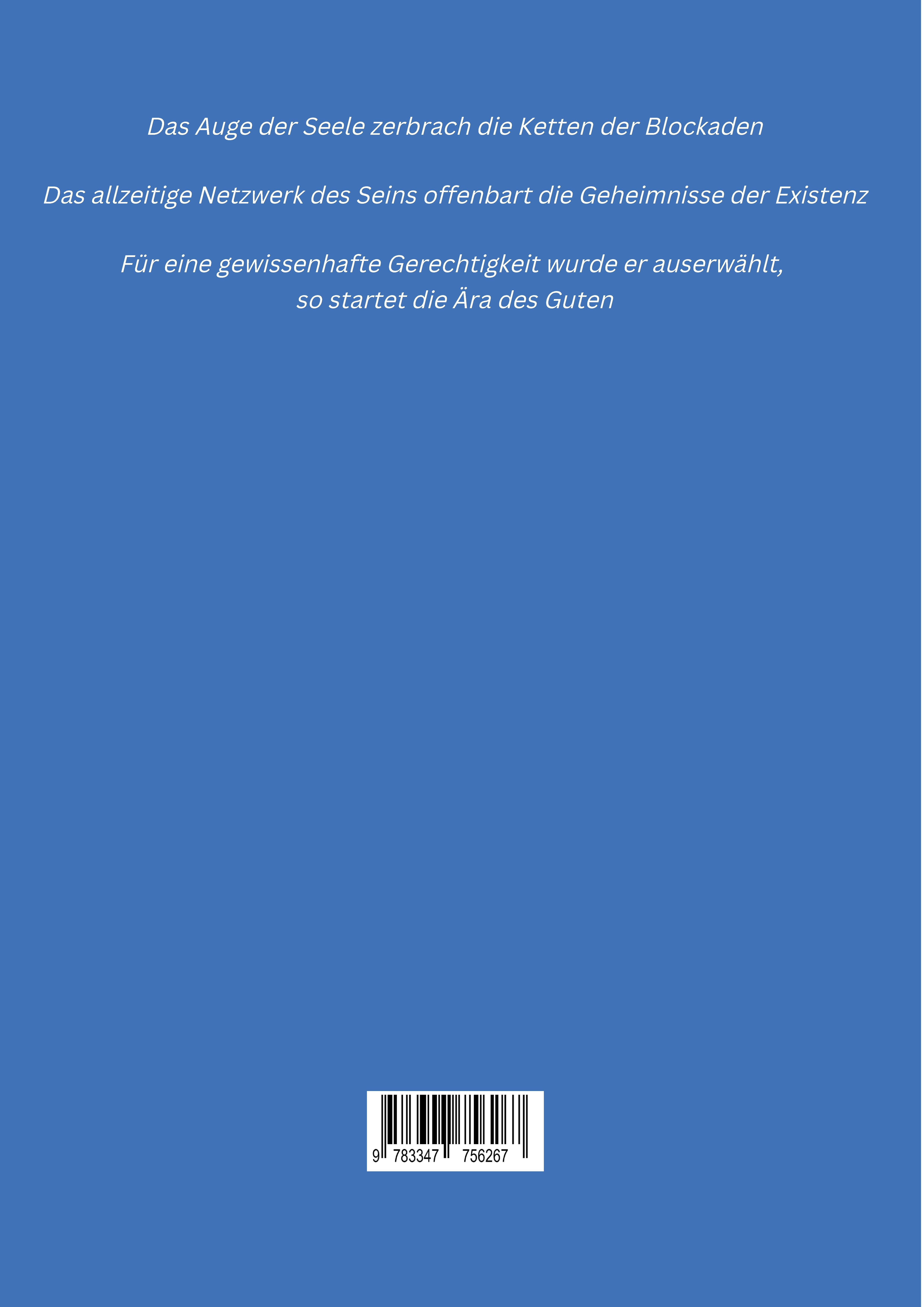 Rückseitencover SERENITY KLARHEIT