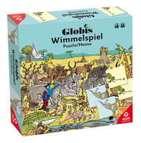 Vorderes Coverbild Globis Wimmelspiel - Puzzle / Memo