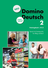 Vorderes Coverbild Domino Deutsch 2 NEU ? Trainingsbuch Kopiervorlage A1.2