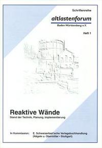 Vorderes Coverbild Reaktive Wände
