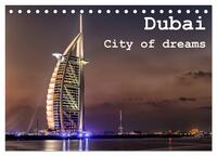Vorderes Coverbild Dubai - City of dreams (Tischkalender 2026 DIN A5 quer), CALVENDO Monatskalender
