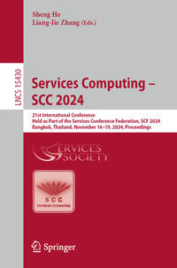 Vorderes Coverbild Services Computing – SCC 2024