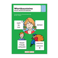 Vorderes Coverbild Wortbausteine - unsere Rechtschreibhelfer