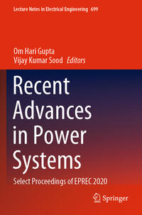 Vorderes Coverbild Recent Advances in Power Systems