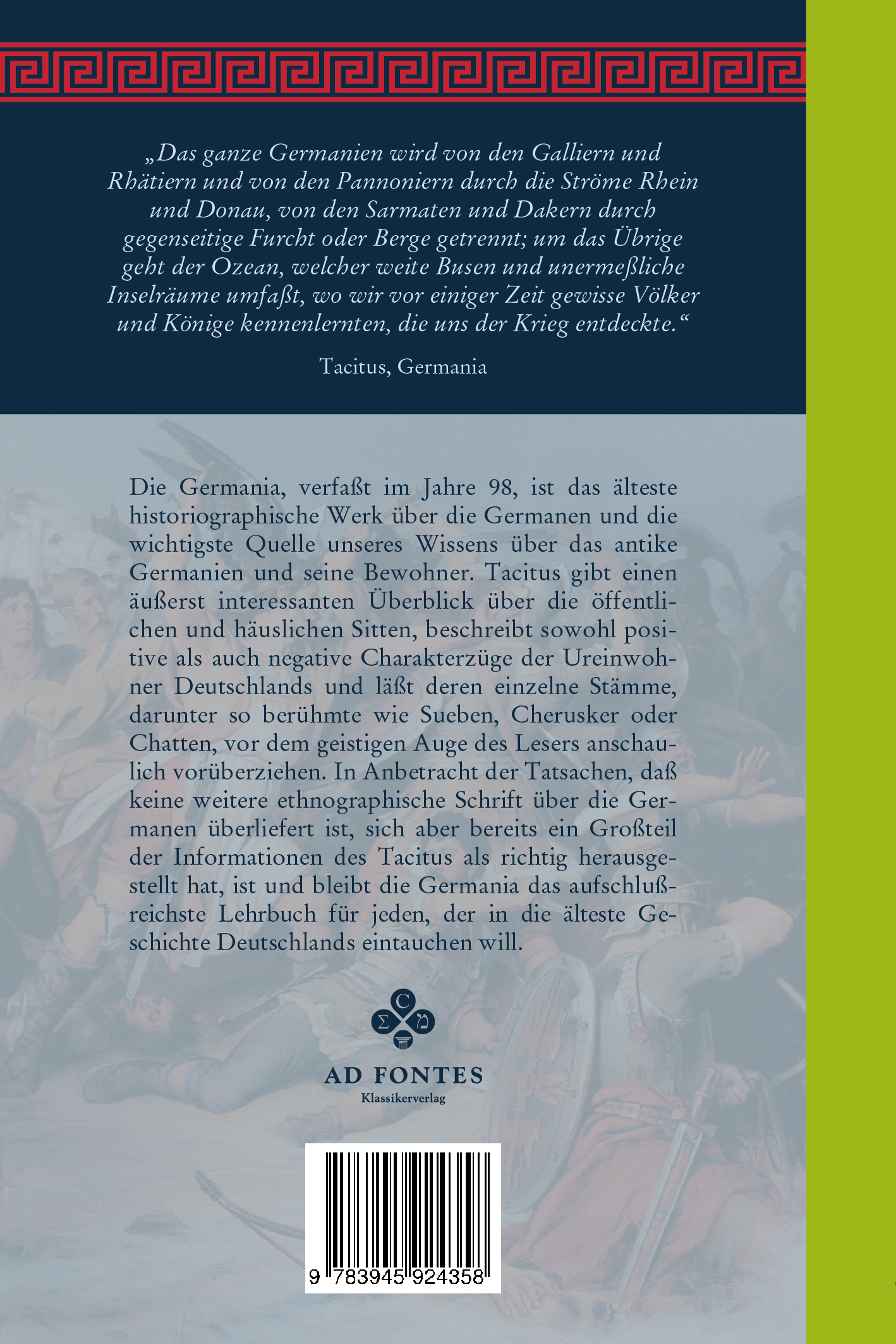 Rückseitencover Germania
