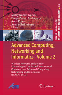 Vorderes Coverbild Advanced Computing, Networking and Informatics- Volume 2
