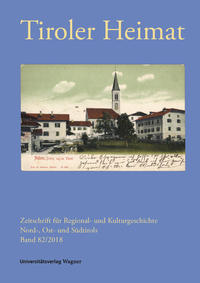 Vorderes Coverbild Tiroler Heimat 82 (2018)