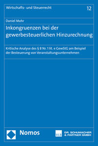 Vorderes Coverbild Inkongruenzen bei der gewerbesteuerlichen Hinzurechnung