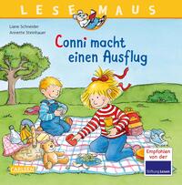 Vorderes Coverbild LESEMAUS 136: Conni macht einen Ausflug
