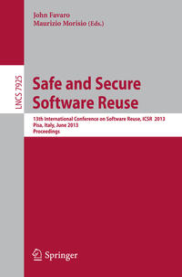 Vorderes Coverbild Safe and Secure Software Reuse