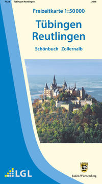 Vorderes Coverbild F523 Tübingen Reutlingen