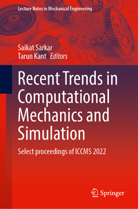 Vorderes Coverbild Recent Trends in Computational Mechanics and Simulation