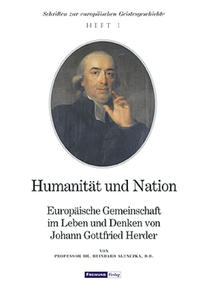 Vorderes Coverbild Humanität und Nation