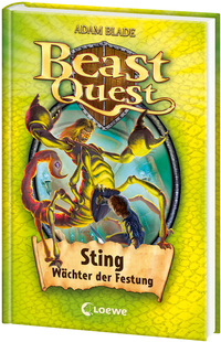 Vorderes Coverbild Beast Quest (Band 18) - Sting, Wächter der Festung
