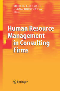 Vorderes Coverbild Human Resource Management in Consulting Firms