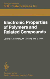 Vorderes Coverbild Electronic Properties of Polymers and Related Compounds