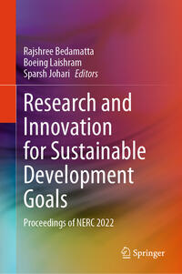 Vorderes Coverbild Research and Innovation for Sustainable Development Goals