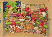 Vorderes Coverbild Mein Malspaß Adventskalender