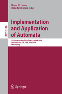 Vorderes Coverbild Implementation and Applications of Automata