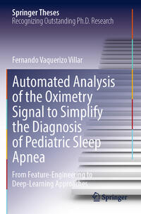 Vorderes Coverbild Automated Analysis of the Oximetry Signal to Simplify the Diagnosis of Pediatric Sleep Apnea