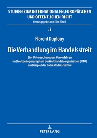 Vorderes Coverbild Die Verhandlung im Handelsstreit