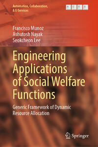 Vorderes Coverbild Engineering Applications of Social Welfare Functions