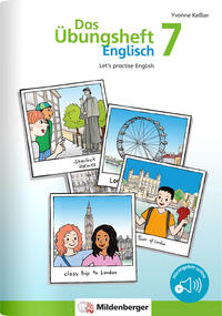 Vorderes Coverbild Das Übungsheft Englisch 7