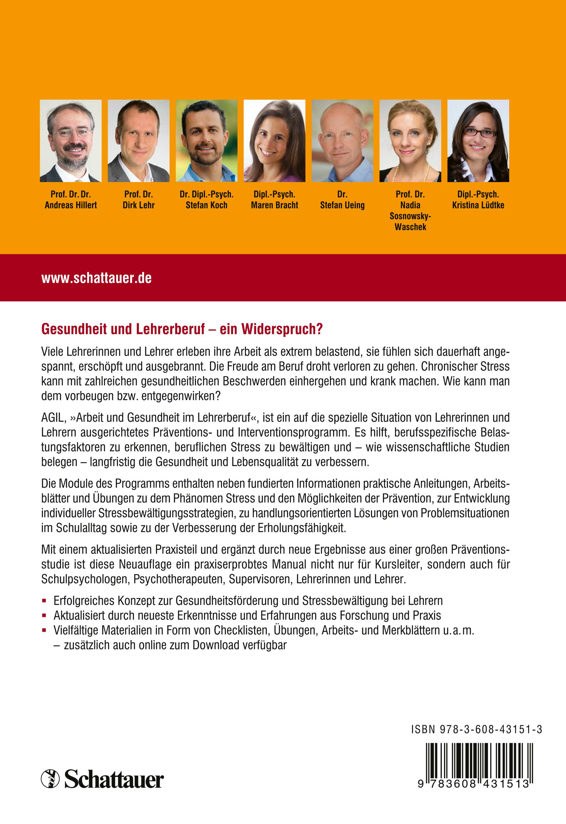 Rückseitencover Lehrergesundheit