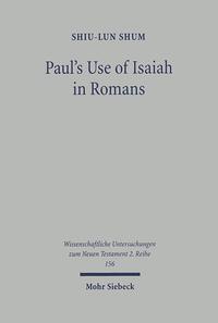 Vorderes Coverbild Paul's Use of Isaiah in Romans