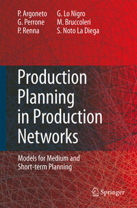 Vorderes Coverbild Production Planning in Production Networks