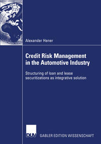 Vorderes Coverbild Credit Risk Management in the Automotive Industry