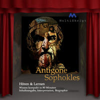 Vorderes Coverbild Antigone, Sophokles, Hören & Lernen