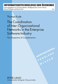 Vorderes Coverbild The Coordination of Inter-Organizational Networks in the Enterprise Software Industry