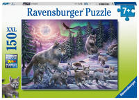 Vorderes Coverbild Kinderpuzzle 150 XXL Teile - Nordwölfe
