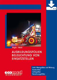 Vorderes Coverbild Ausbildungsfolien Beleuchtung von Einsatzstellen - Download