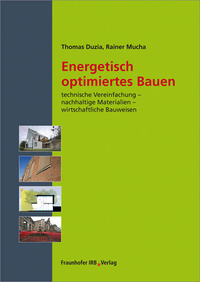 Vorderes Coverbild Energetisch optimiertes Bauen