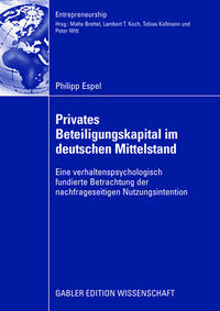 Vorderes Coverbild Privates Beteiligungskapital im deutschen Mittelstand