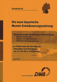 Vorderes Coverbild Die neue bayerische Muster-Entwässerungssatzung