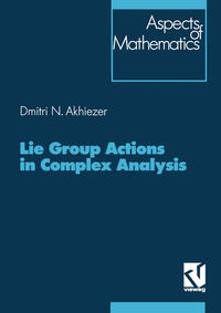 Vorderes Coverbild Lie Group Actions in Complex Analysis