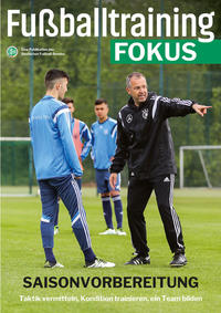 Vorderes Coverbild Fußballtraining Fokus