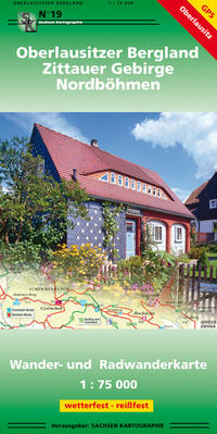 Vorderes Coverbild Oberlausitzer Bergland - Zittauer Gebirge - Nordböhmen